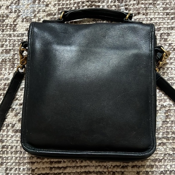 Vintage 90s COACH Station Bag 5130 Black Made in USA EUC - Picture 3 of 12